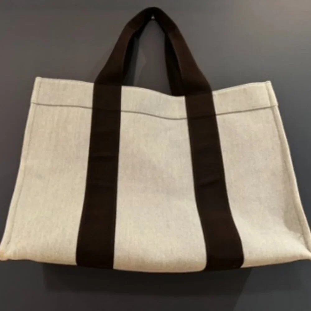Rue de Verneuil L light denim chambray tote